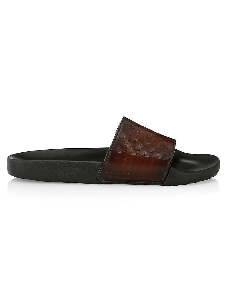 COLLECTION Burnished Slide Sandals