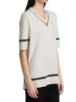 COLLECTION Mesh-Trim Tunic