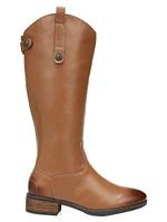 Little Girl's & Penny Mini Leather Boots