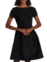 Icon Silk Faille Cocktail Dress