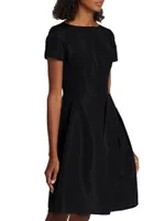 Icon Silk Faille Cocktail Dress