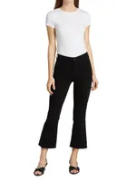 Kendra High-Rise Cropped Jeans