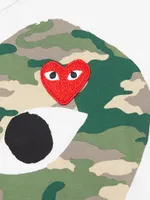 Large Camouflage Heart Tee