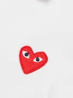 Embroidered Heart Polo Shirt