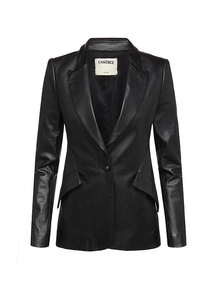 Chamberlain Leather Blazer