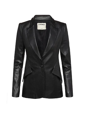 Chamberlain Leather Blazer