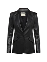 Chamberlain Leather Blazer