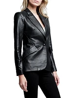 Chamberlain Leather Blazer