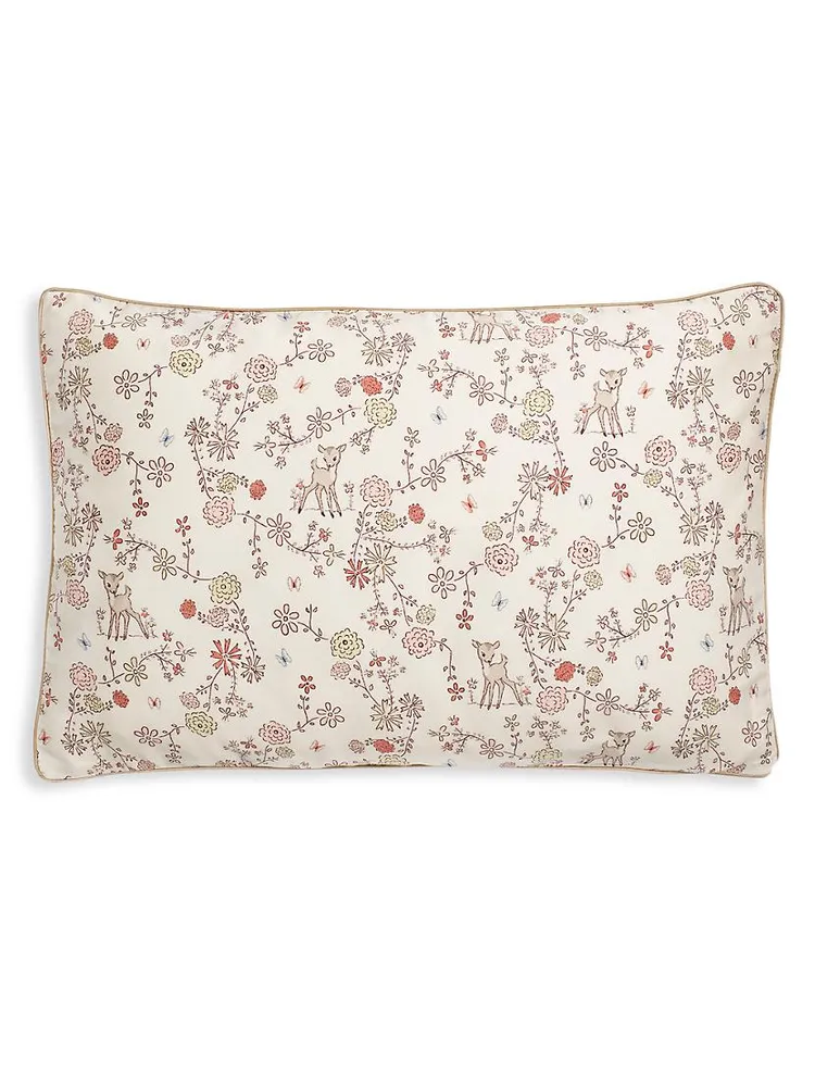 Baby Girl's Into The Woodlands Pillow