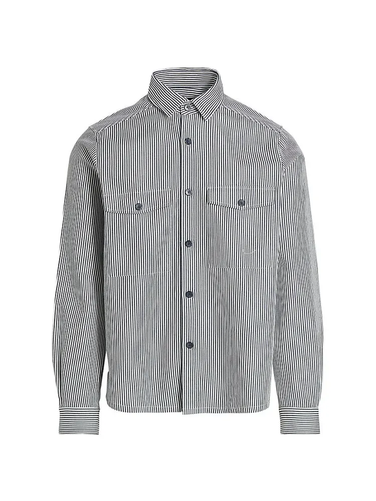 COLLECTION Railroad Stripe Overshirt