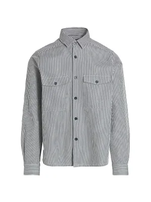 COLLECTION Railroad Stripe Overshirt