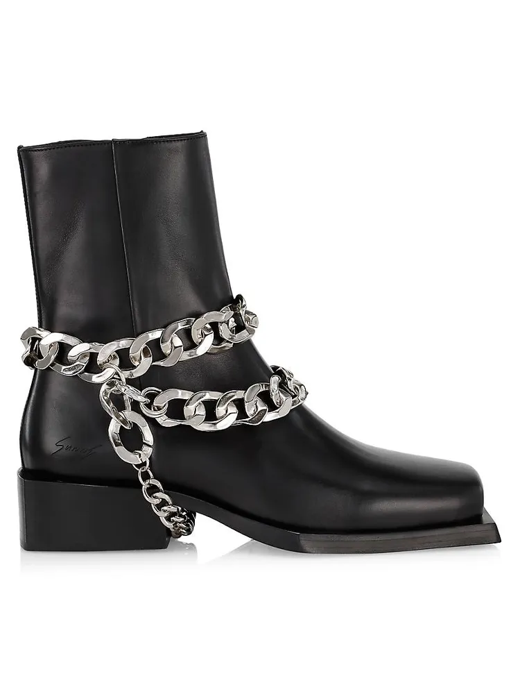 Unisex 2" Reese Chain Boots