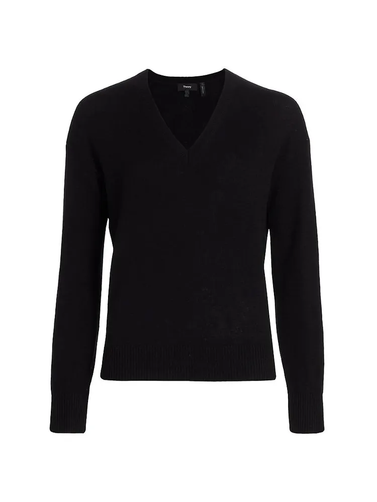 Easy V-Neck Cashmere Sweater