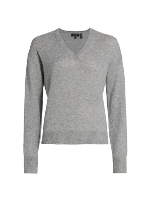 Easy V-Neck Cashmere Sweater