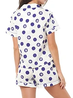 2-Piece Nina Tiger Dots Pajama Set