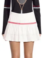 Pleated Athletic Skort