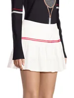 Pleated Athletic Skort