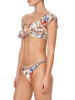 Printed Bikini Bottom