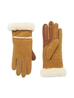 Seamed Sheepskin Tech Gloves