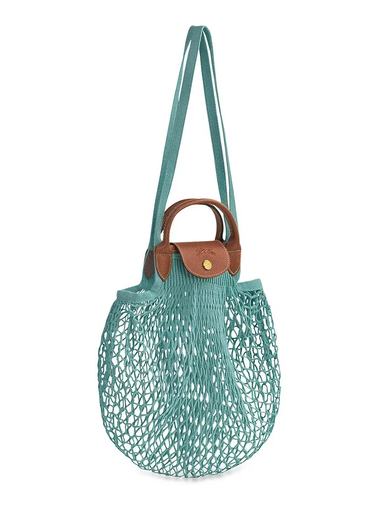 Le Pliage Filet Knit Top Handle Bag