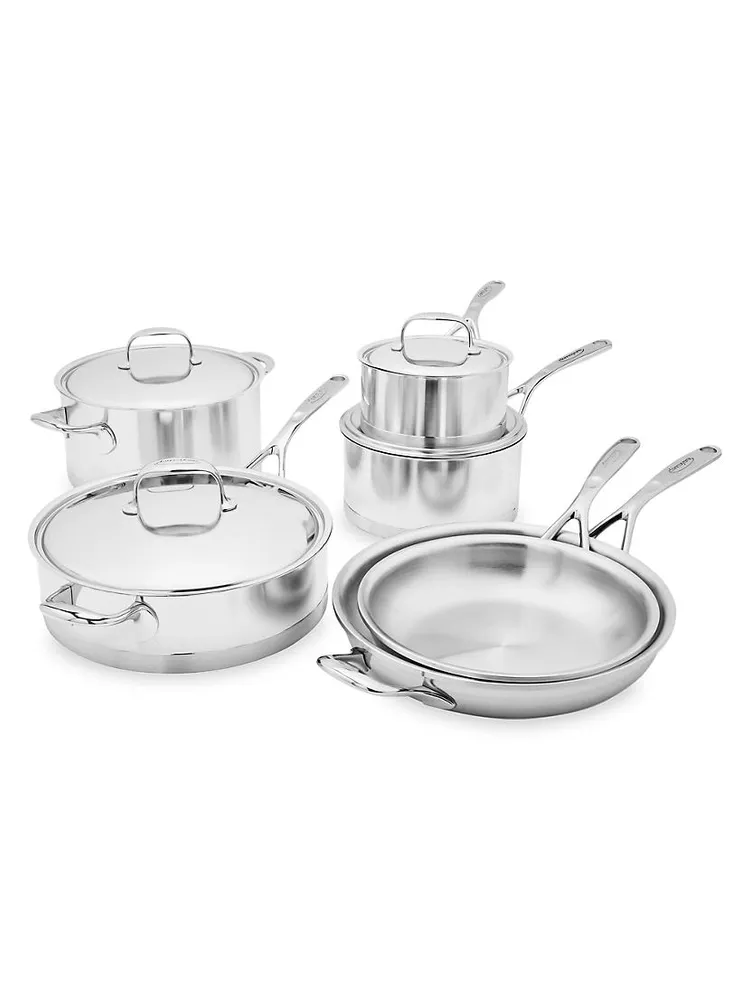 Demeyere AluPro 10 Piece Aluminum Nonstick Cookware Set