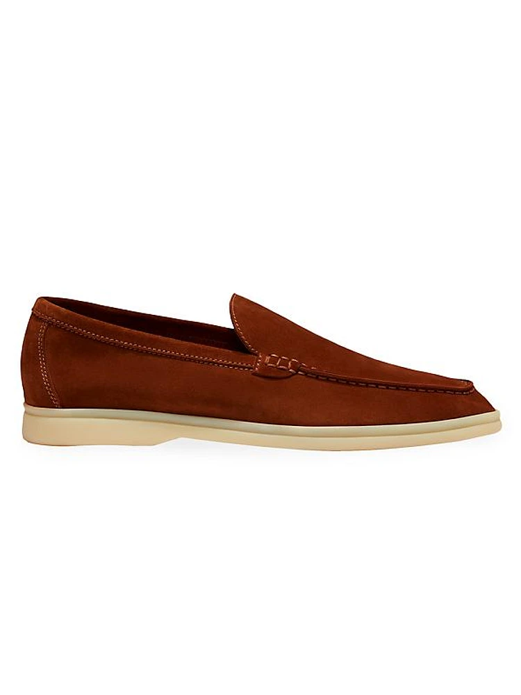 Lady Summer Walk Suede Loafers