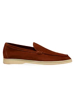 Lady Summer Walk Suede Loafers