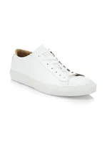 COLLECTION Low-Top Leather Sneakers