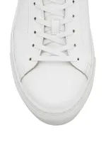 COLLECTION Low-Top Leather Sneakers