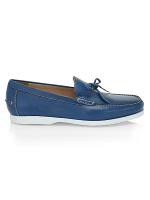 COLLECTION Leather Boat Shoes