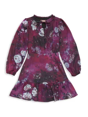 Girl's Marisha Floral Dress