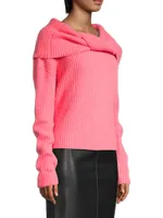 Riser Rib-Knit Sweater