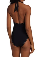 Cora Halter One-Piece Swimsuit