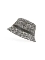 Anagram Jacquard Bucket Hat