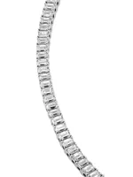 14K White Gold & 9.37 TCW Diamond Tennis Bracelet