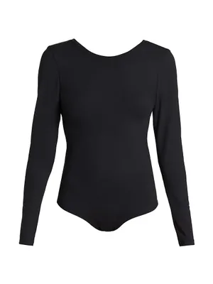 Long Sleeve Scoop Bodysuit