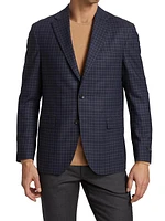 COLLECTION Micro Plaid Sportcoat