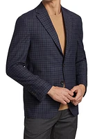 COLLECTION Micro Plaid Sportcoat