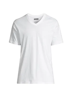 COLLECTION 3-Pack V-Neck Pima Cotton T-Shirts