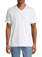 COLLECTION 3-Pack V-Neck Pima Cotton T-Shirts