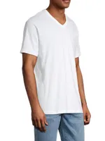 COLLECTION 3-Pack V-Neck Pima Cotton T-Shirts