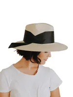 Gardenia Woven Straw Fedora