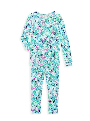 Little Girl's & 2-Piece Sammy Pajama Set