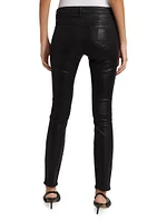 Jyothi Faux Leather Skinny Pants