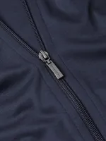 Georgia Baseball Collar Track Jacket