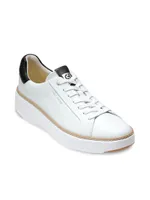 Topspin Low-Top Leather Sneakers