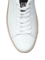 Topspin Low-Top Leather Sneakers