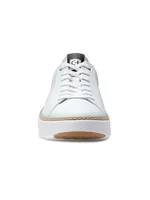 Topspin Low-Top Leather Sneakers