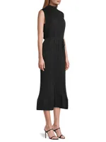 Melina Pleated Midi Dress