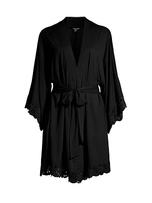 Naya Mademoiselle Kimono-Sleeve Robe